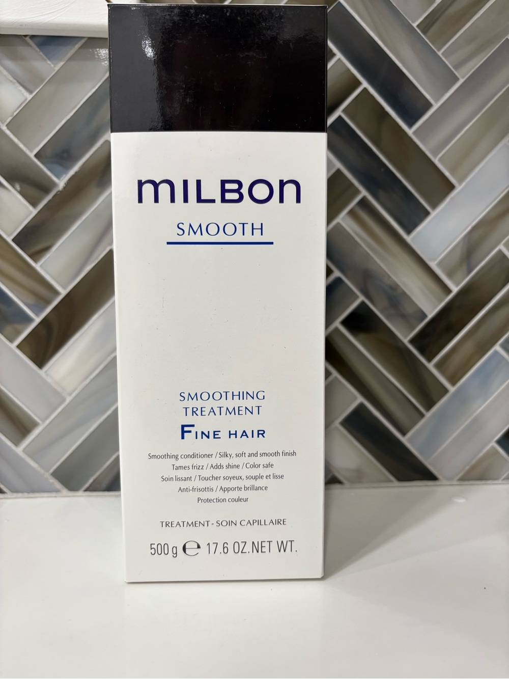 Milbon Smooth Smoothing Treatment for Fine Hair 17.6 oz w/pump